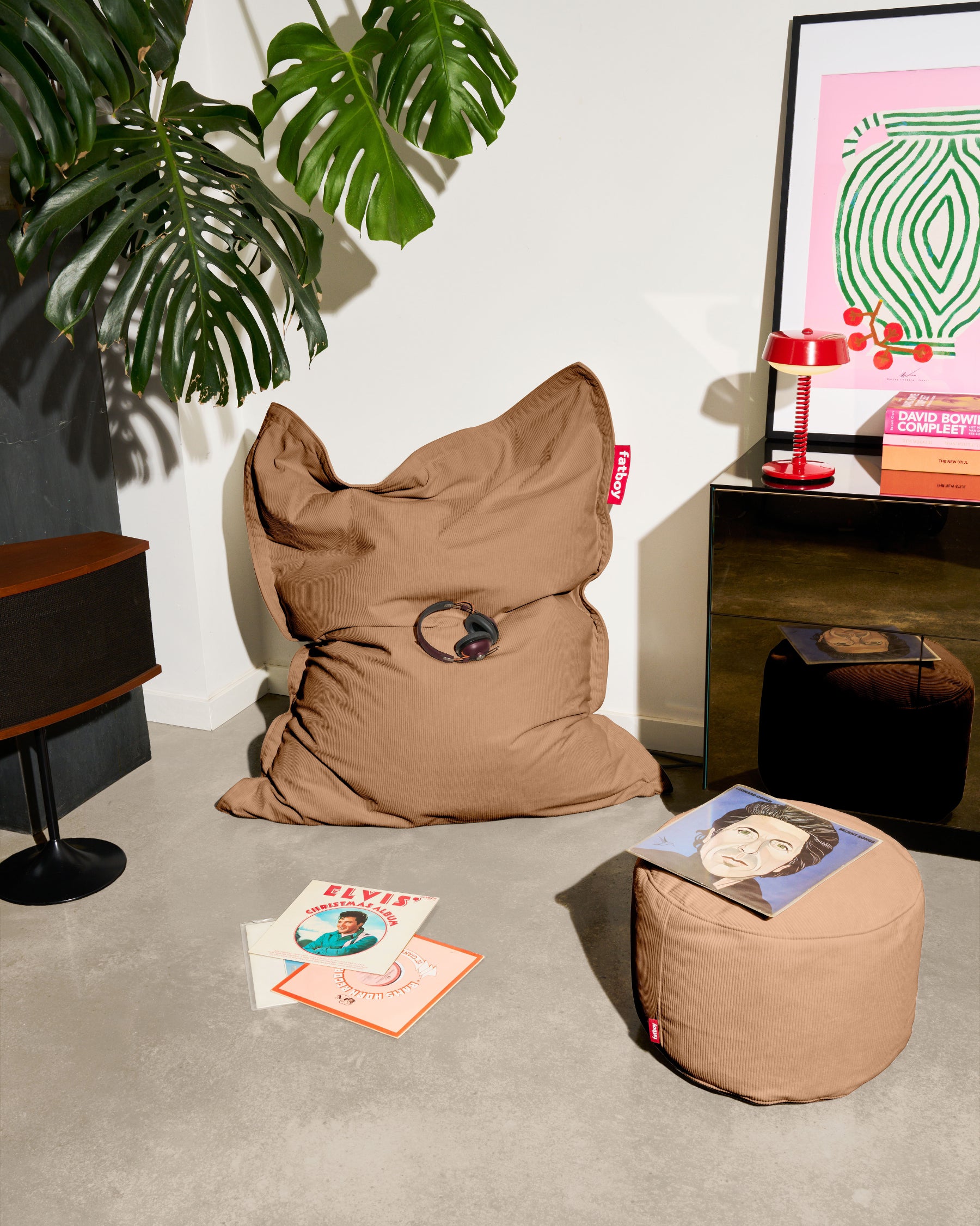 Original Slim Recycled Cord Bean Bag Chair