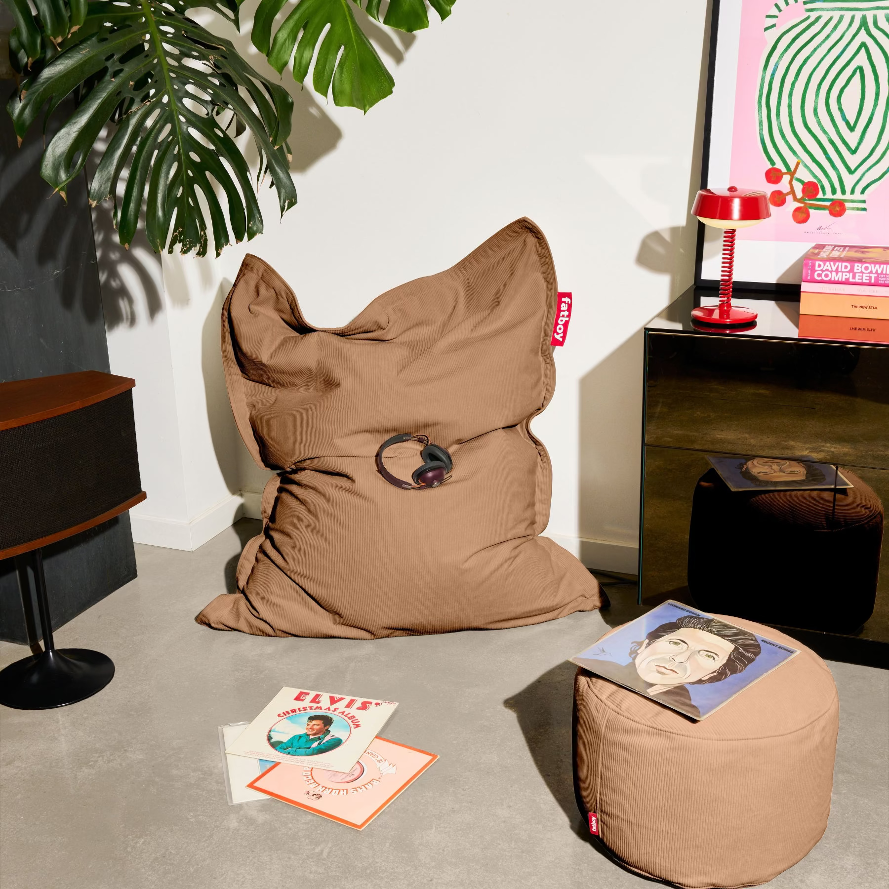 Original Slim Recycled Cord Bean Bag Chair