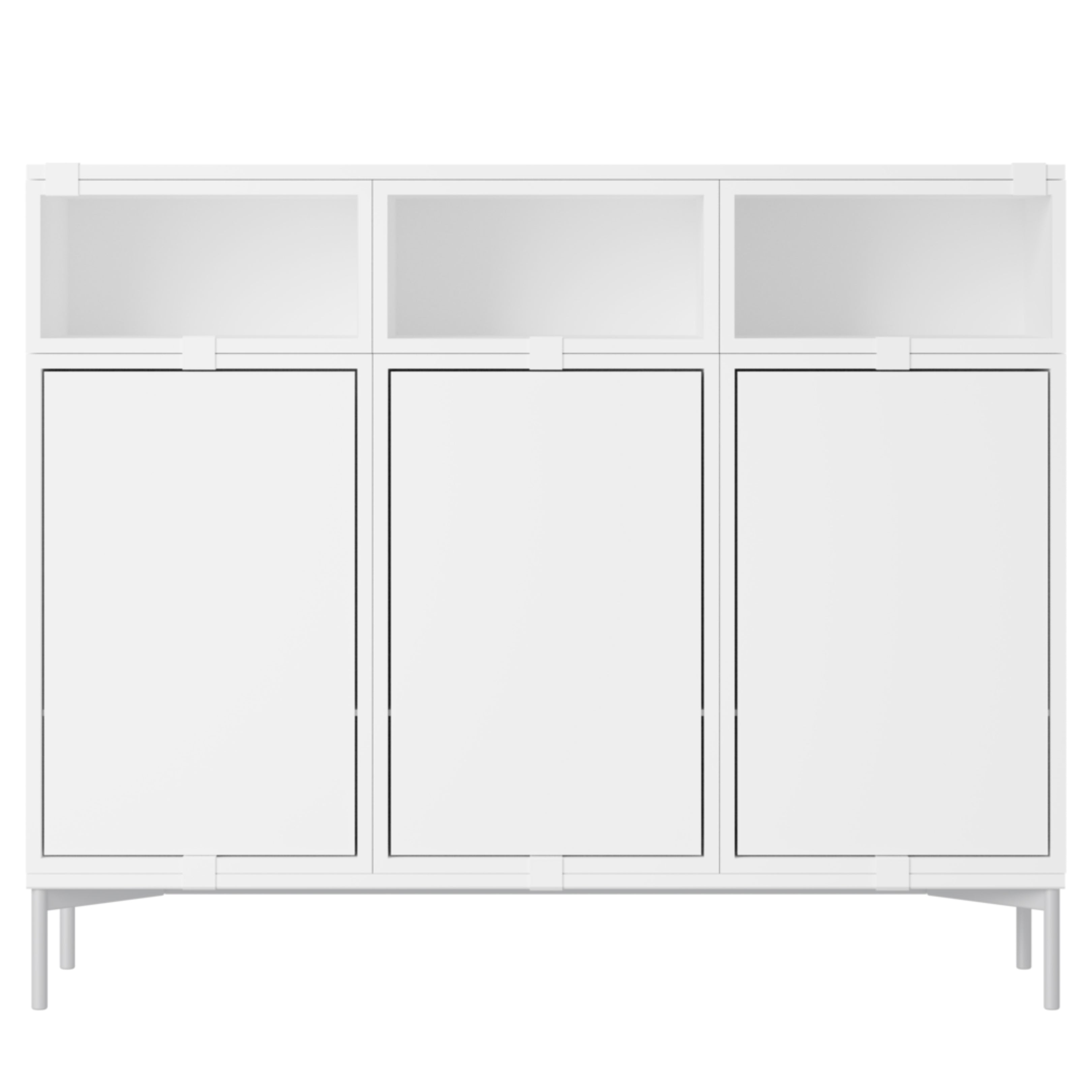 Stacked Storage System | Sideboard | Configuration Three - Batten Home
