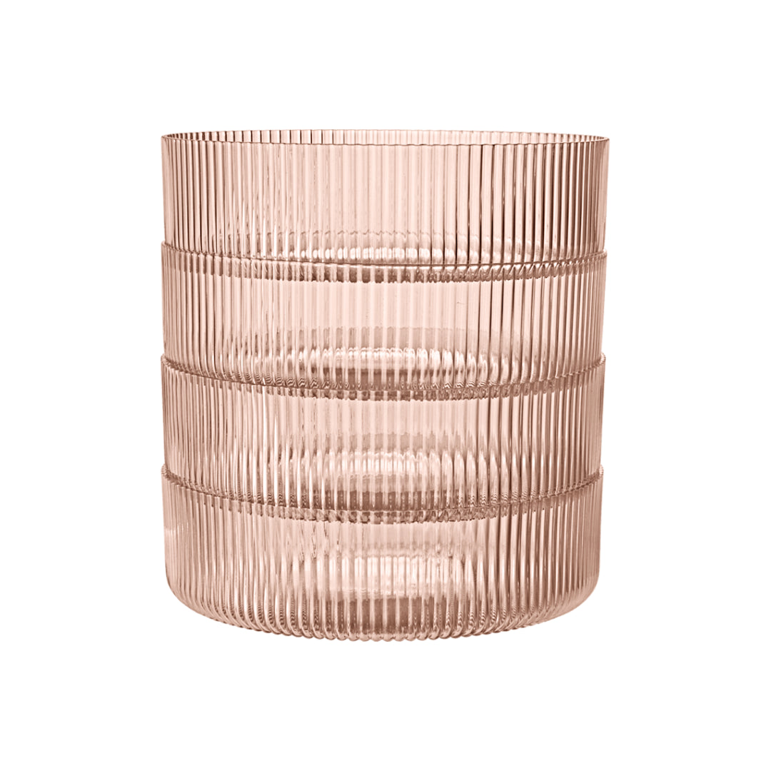 Ferm Living Ripple Serving Bowls Set - Blush - Batten Home