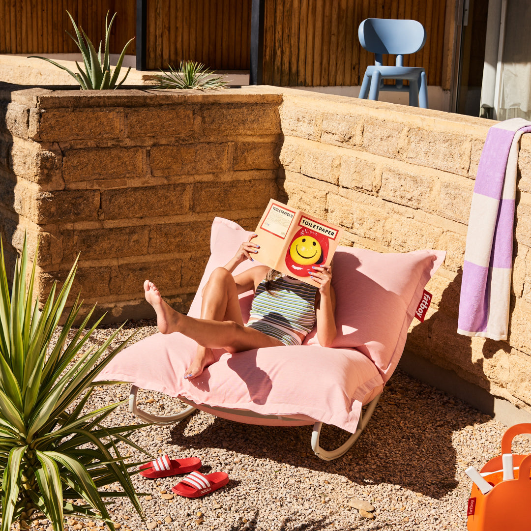 Original Outdoor Bean Bag Chair + Rock 'n Roll Rocker Bundle