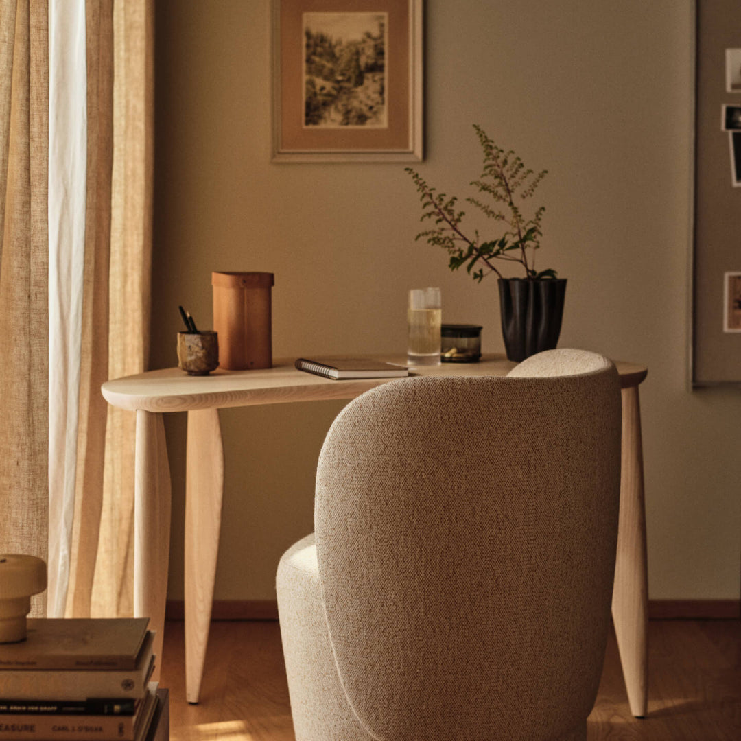 Ferm Living Feve Desk - Natural Ash - Batten Home