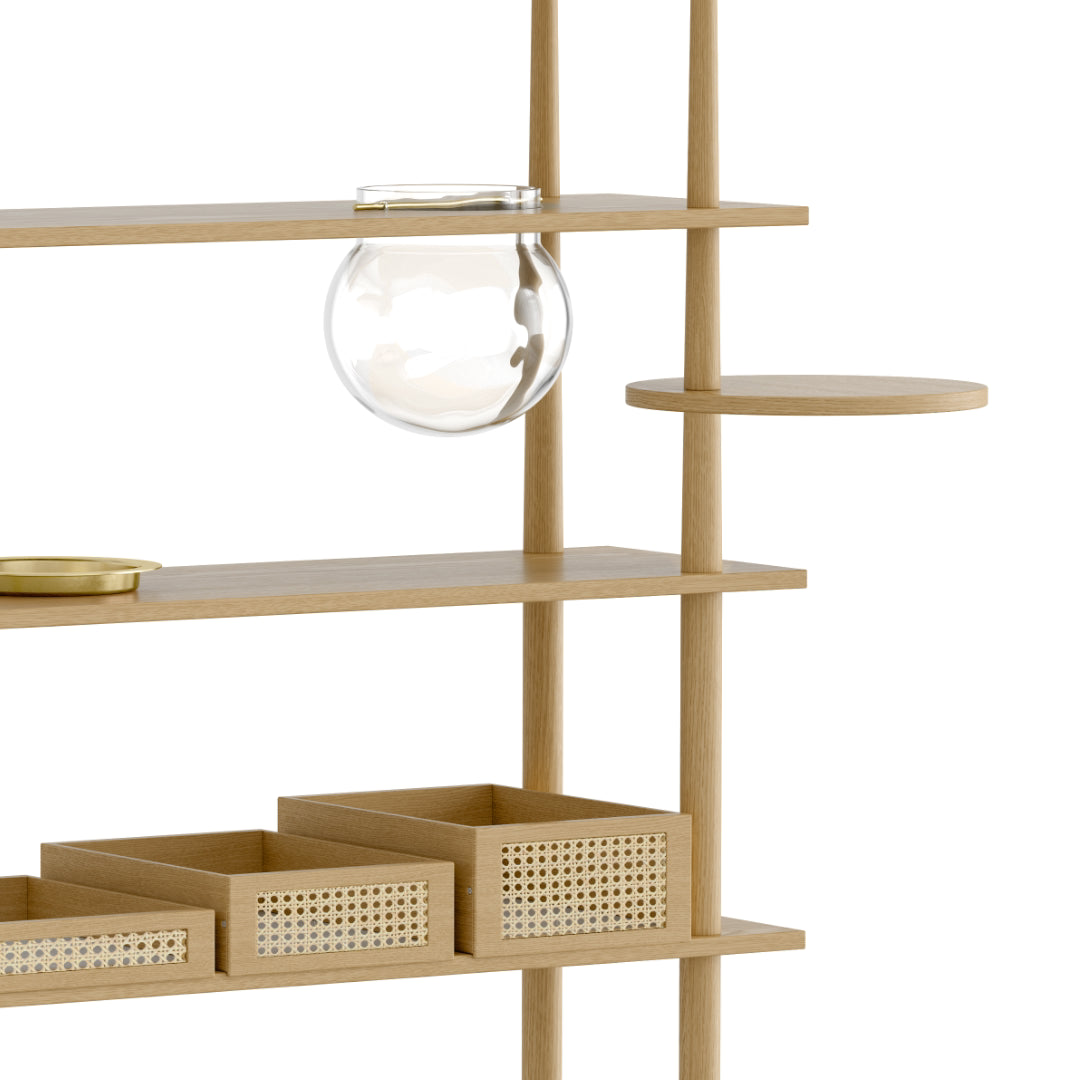 Stories Shelving - Round Corner Table
