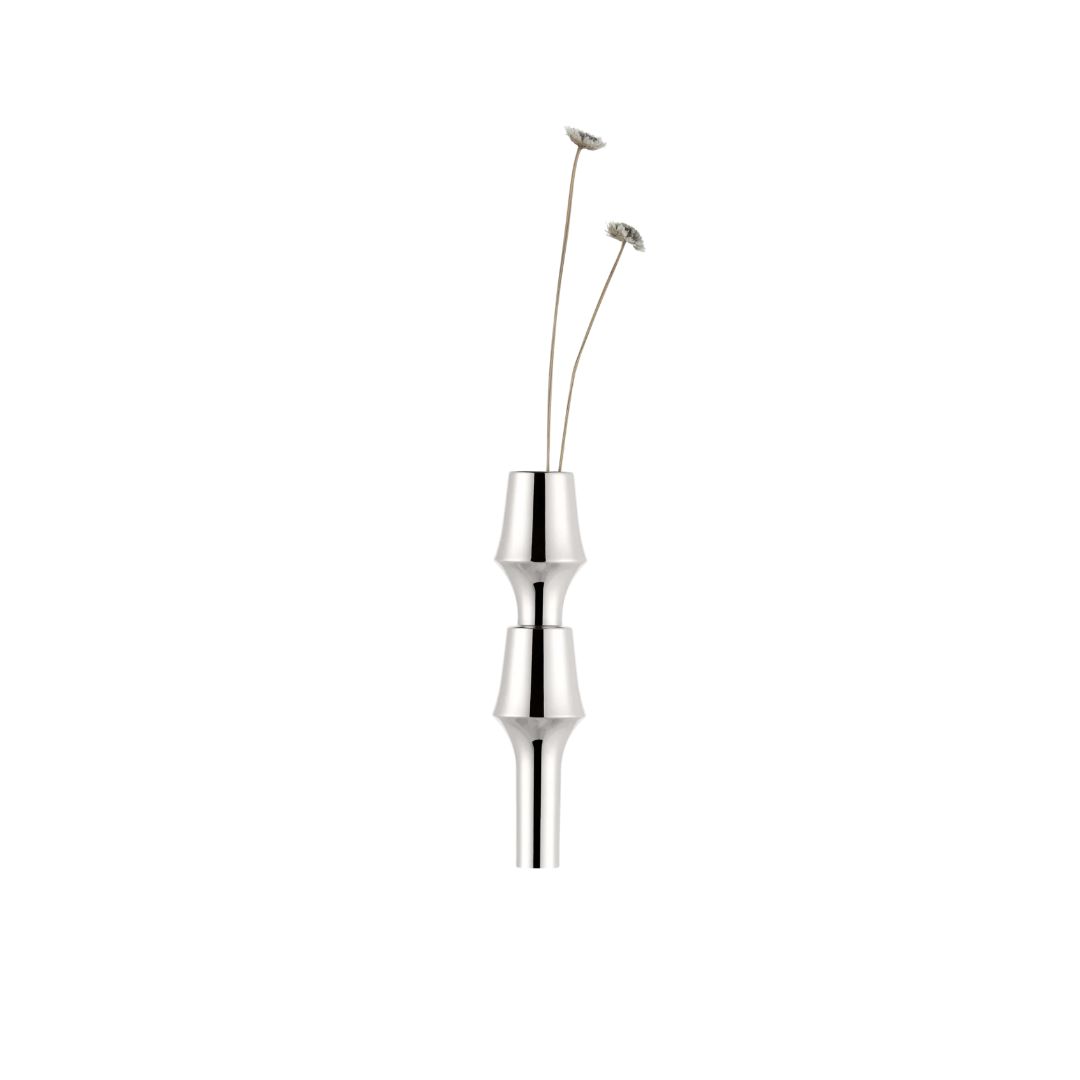 STOFF Nagel BMF Vase, Chrome