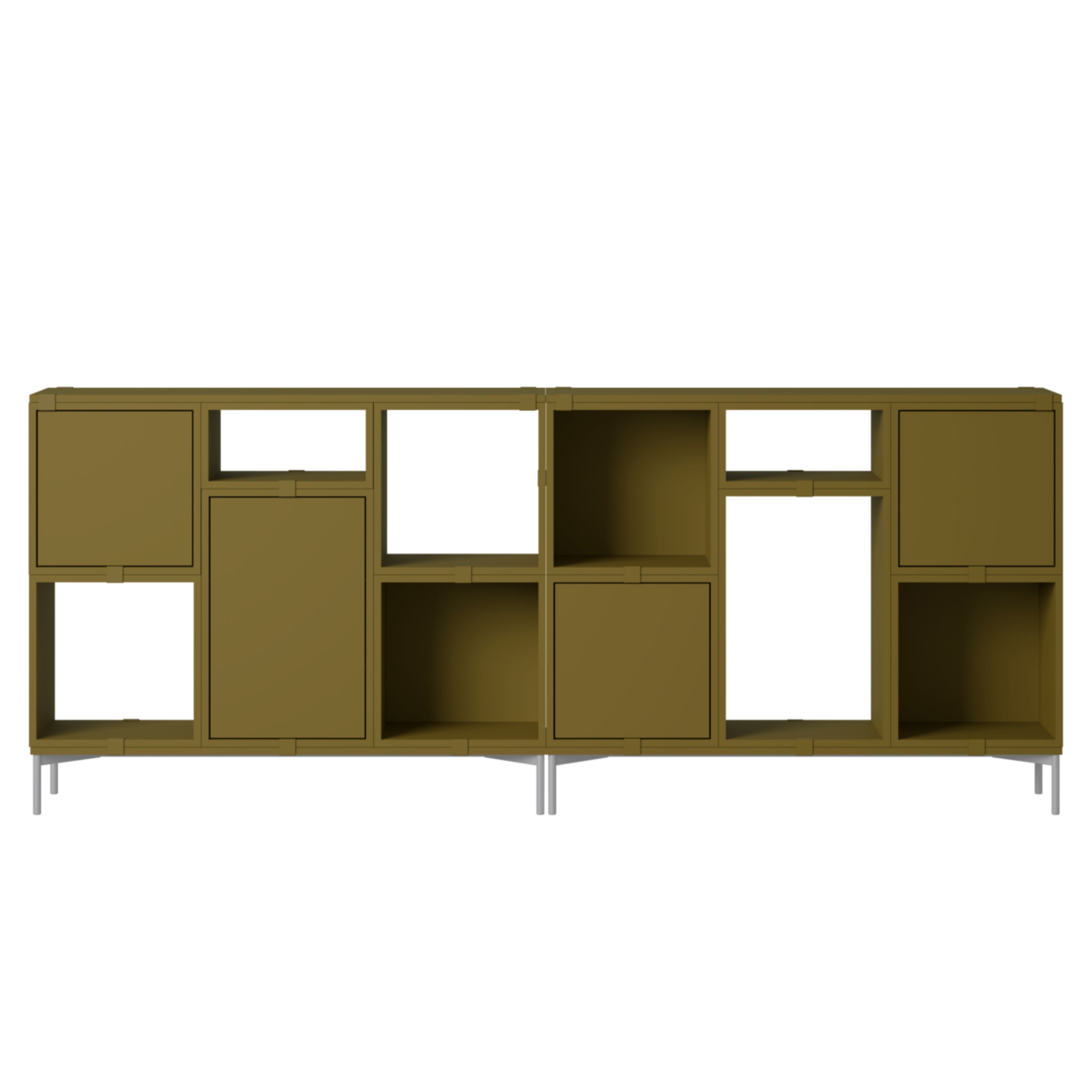 Stacked Storage System | Office Storage | Configuration Three - Batten Home