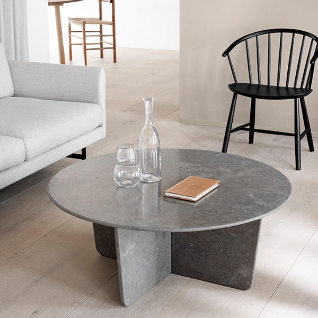 Tableau Stone Coffee Table - Round