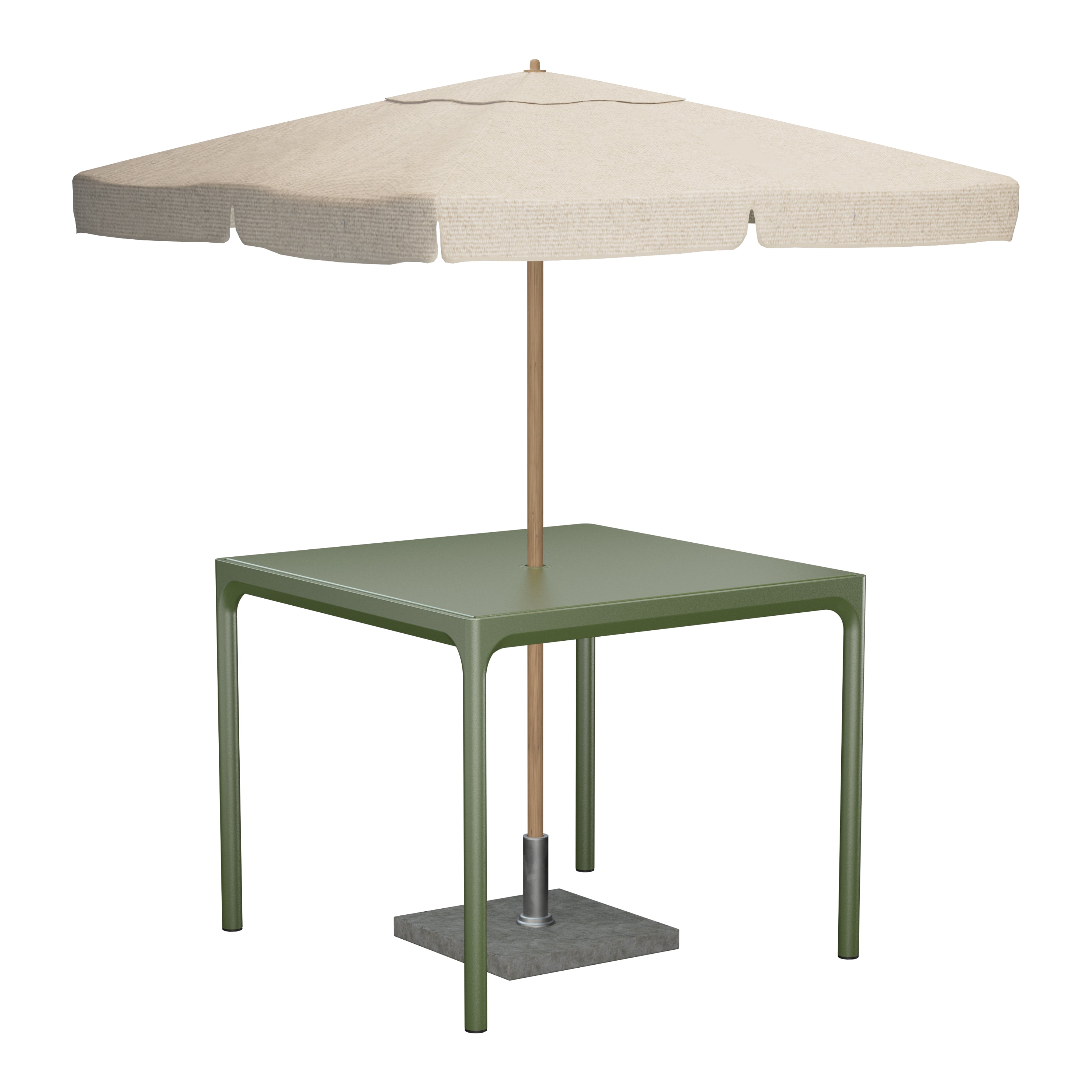 FOUR Aluminum Dining Table - Batten Home