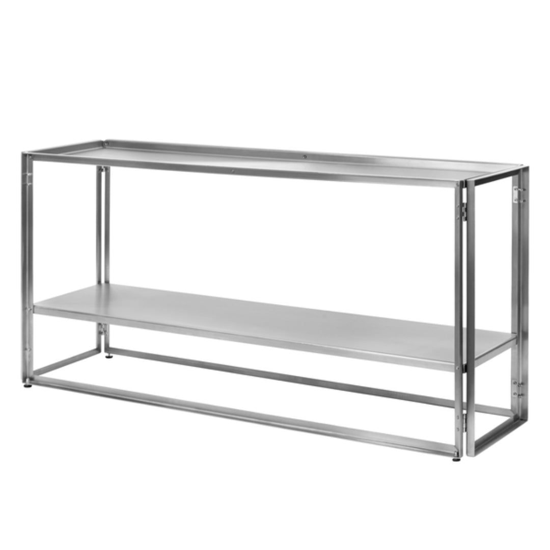 Kristina Dam Stainless Steel Foldable Console - Batten Home