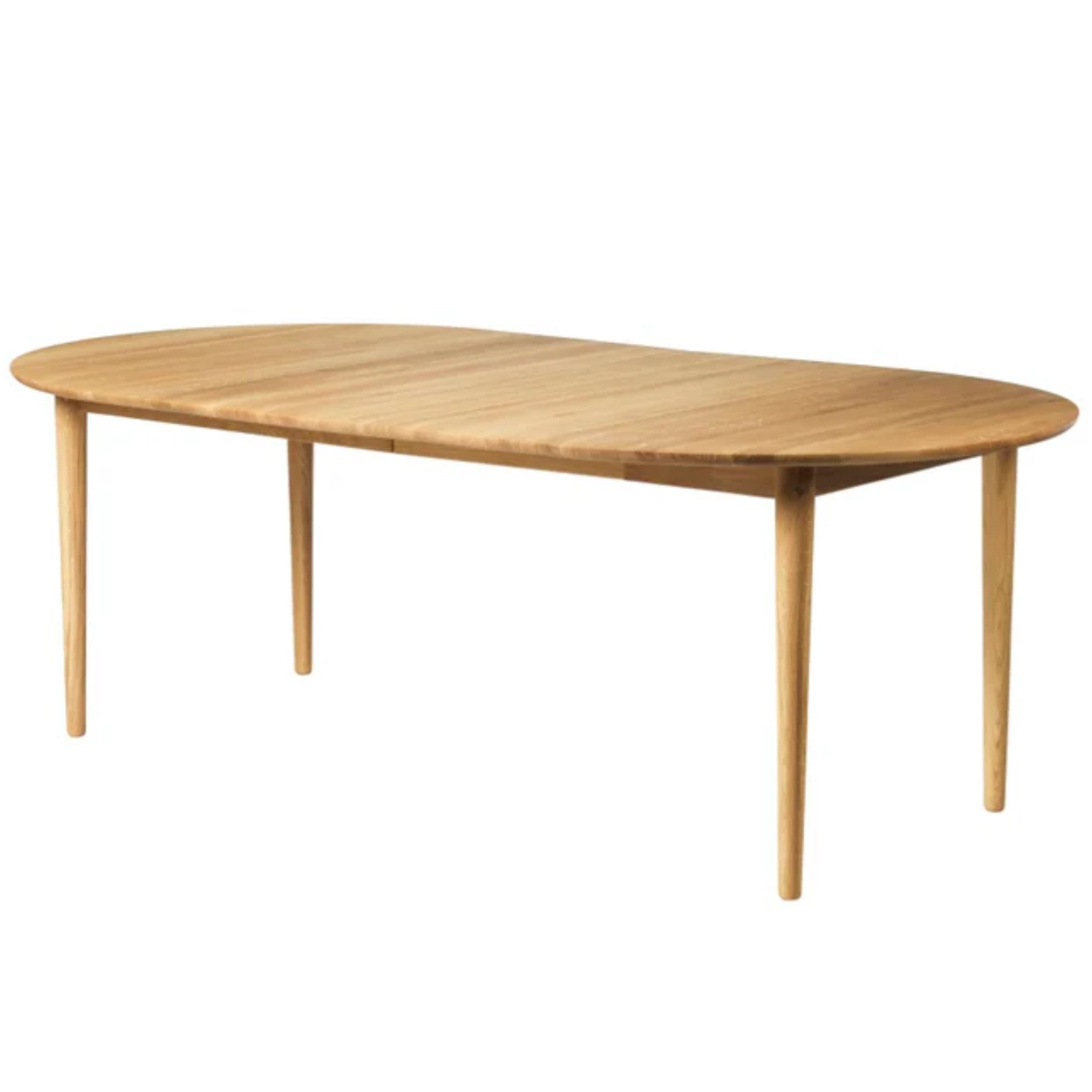 C62E Bjørk - Dining Table w/ 2 Extension Leaves