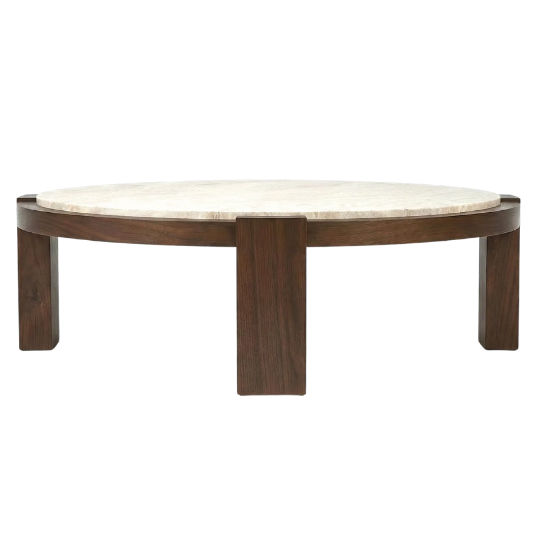 Dean Coffee Table - Travertine