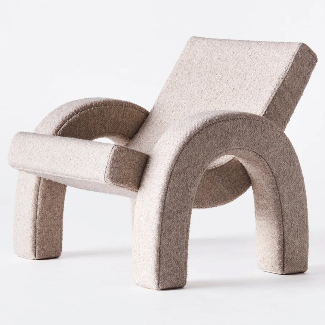 Arco Lounge Chair - Boucle Natural