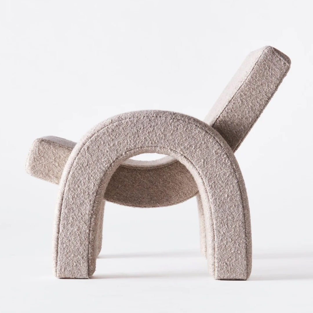 Arco Lounge Chair - Boucle Natural
