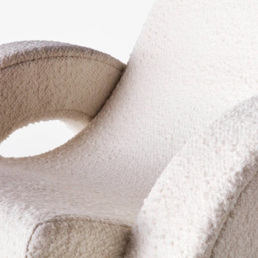 Arco Lounge Chair - Boucle White