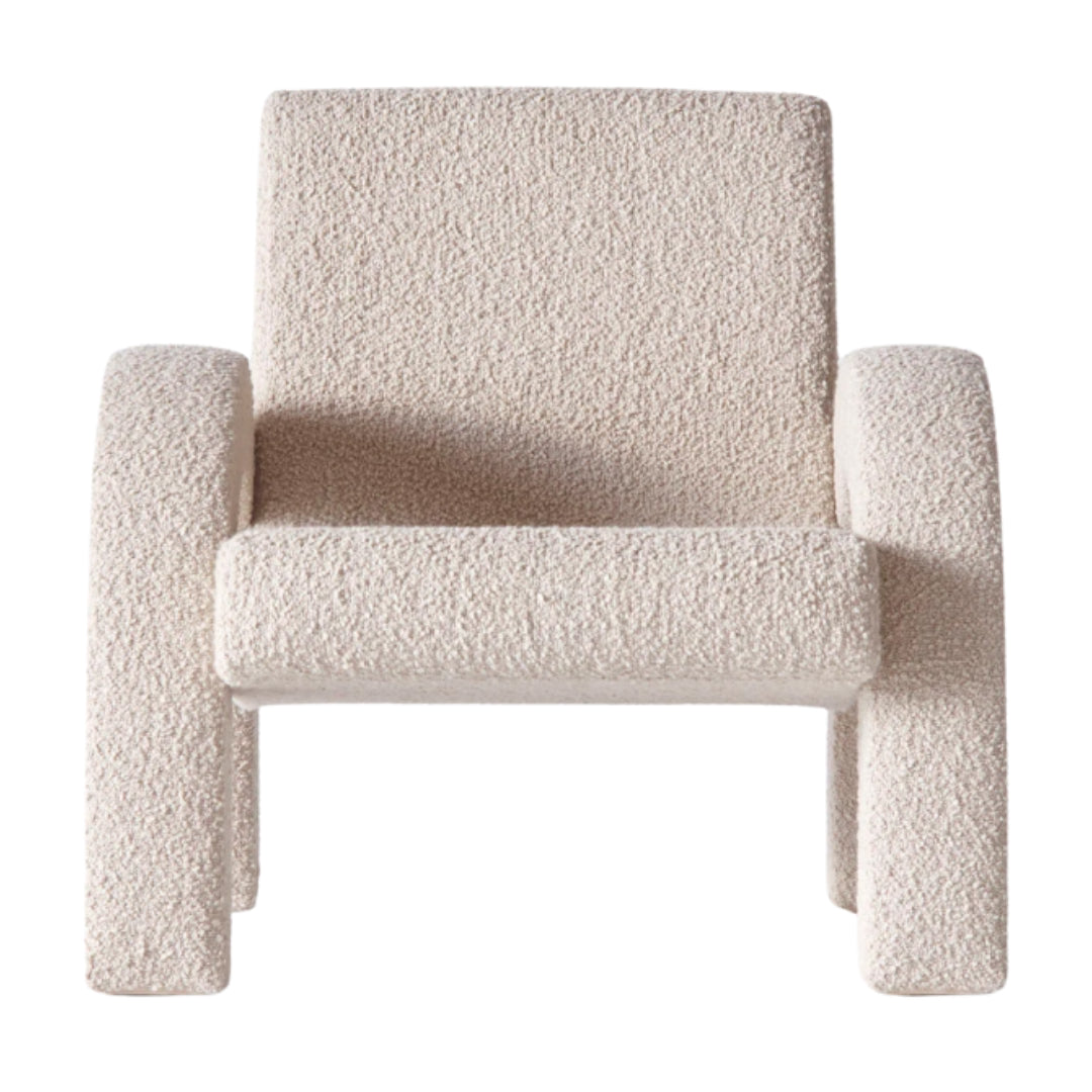 Arco Lounge Chair - Small - Boucle Beige