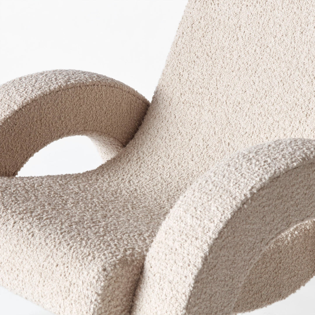 Arco Lounge Chair - Small - Boucle Beige