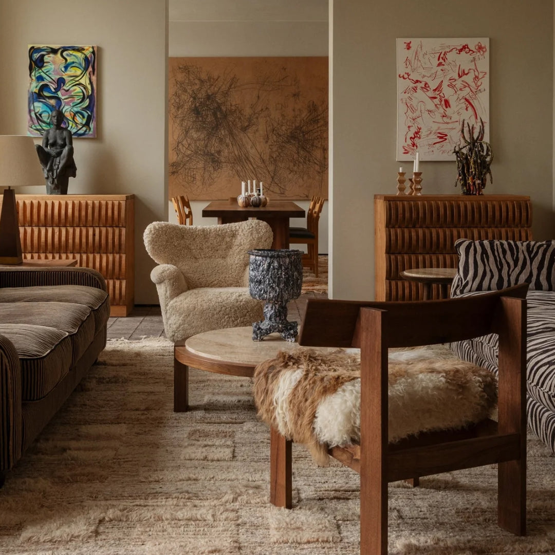 Dean Coffee Table - Travertine