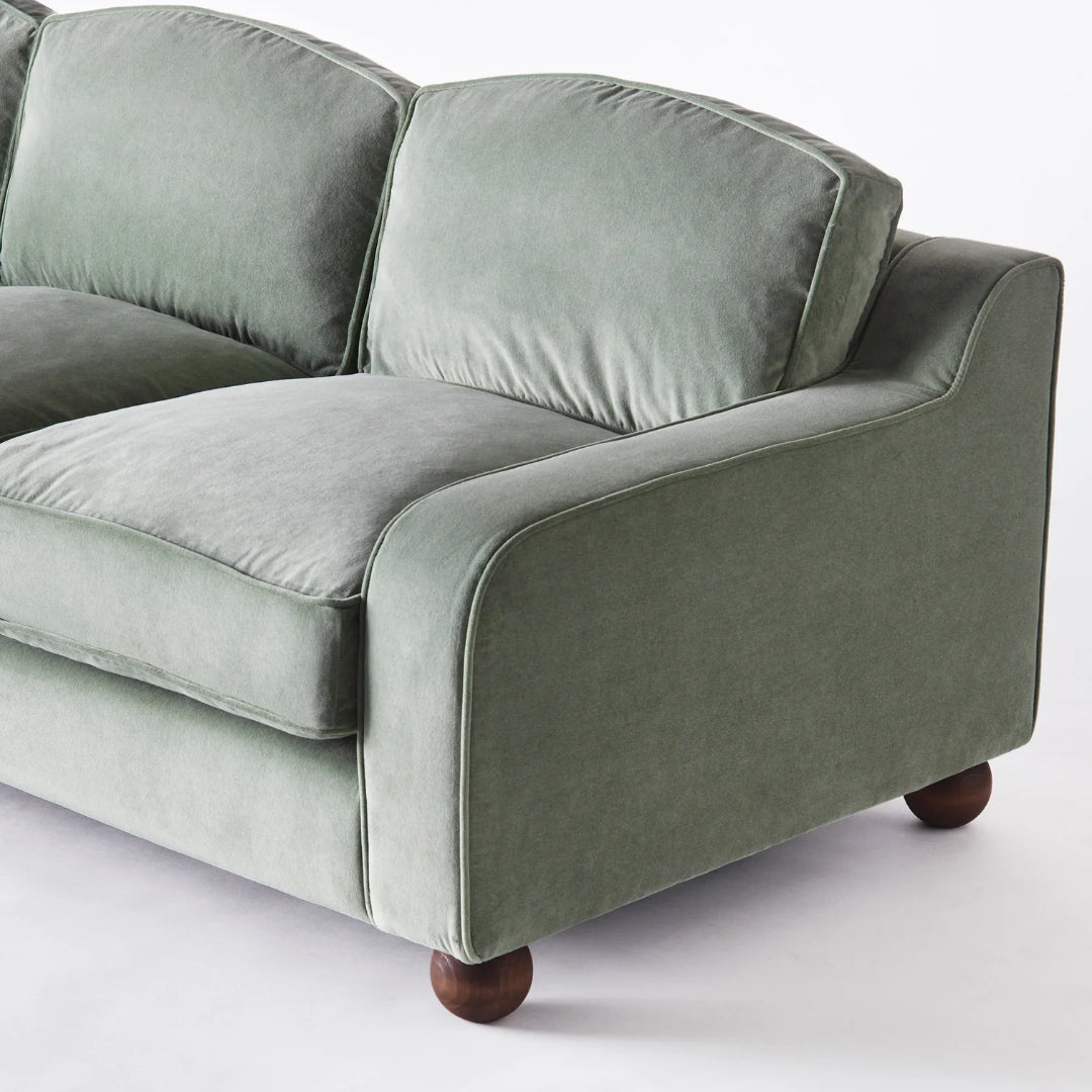 Lola Sofa - Velvet Green