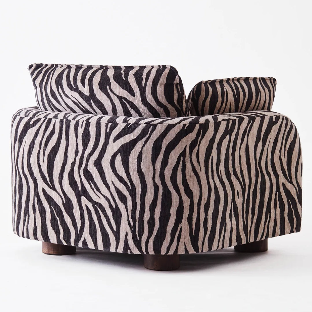 Miles Armchair Zebra