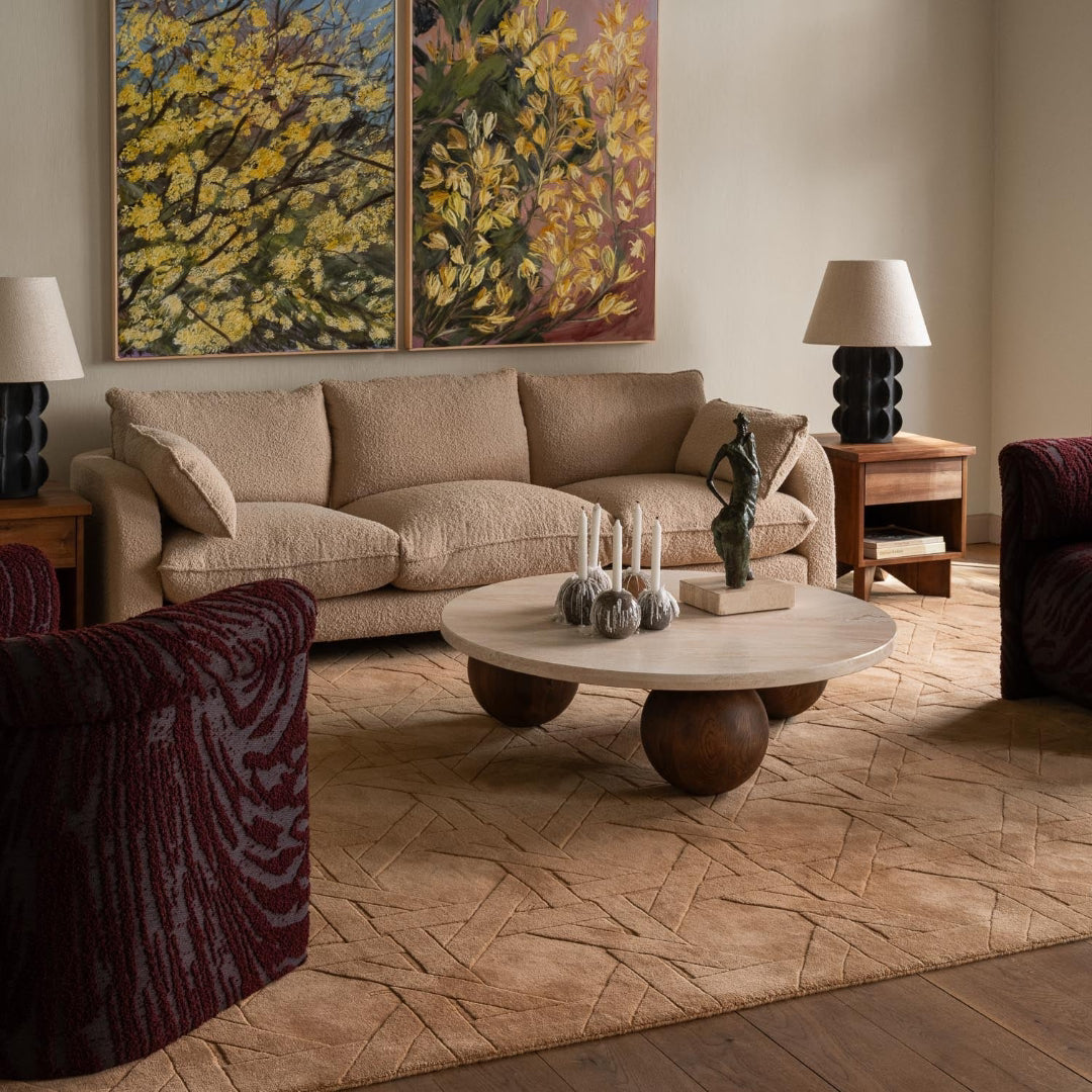 Miles Sofa Boucle Beige