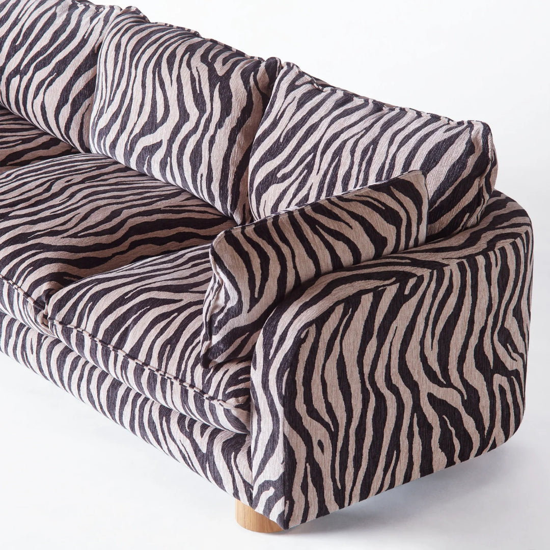 Miles Sofa Zebra