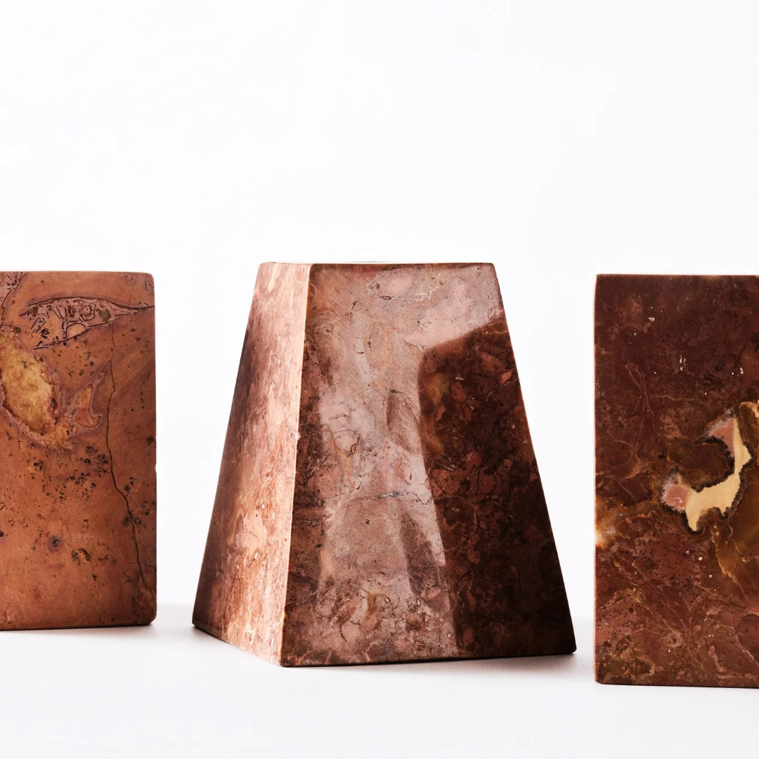 Pyramid Candle Holders - Set of 3