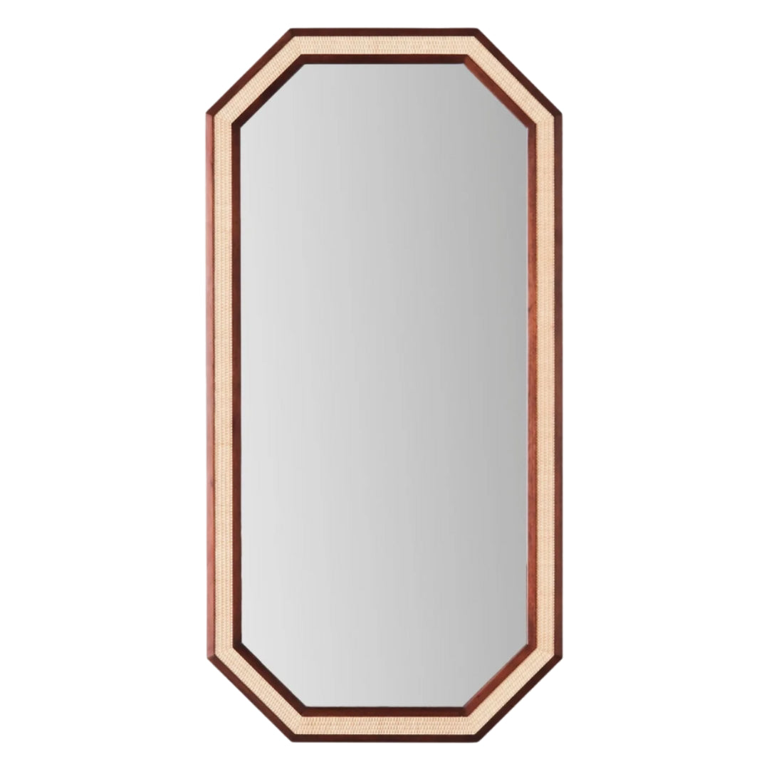 Rattan Mirror