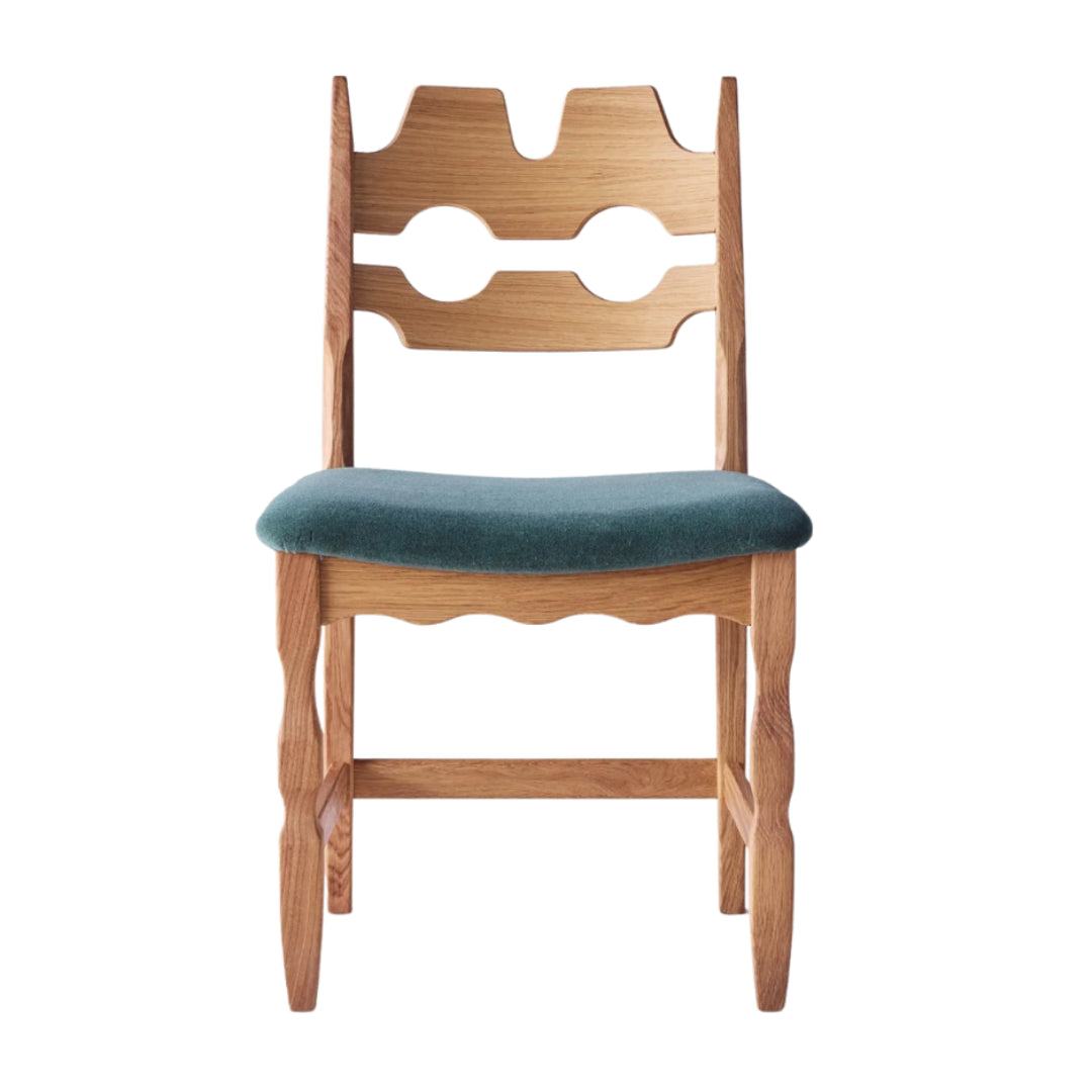 Dusty Deco Razor Blade Dining Chair - Batten Home