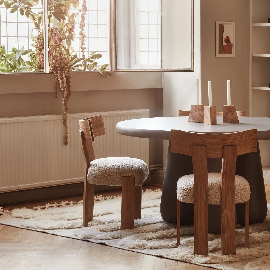 Snake Rya Off-White Rug