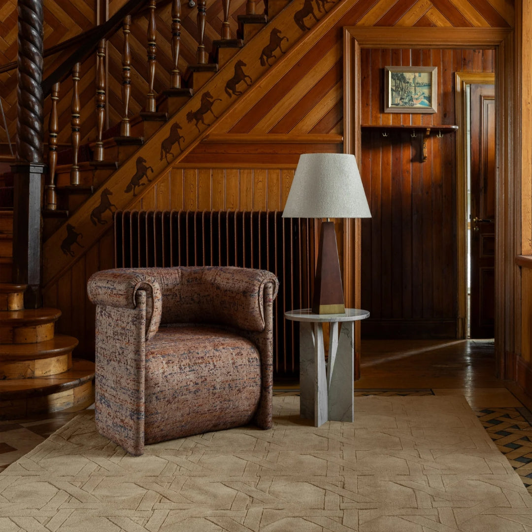 V Side Table - Albanian Grey