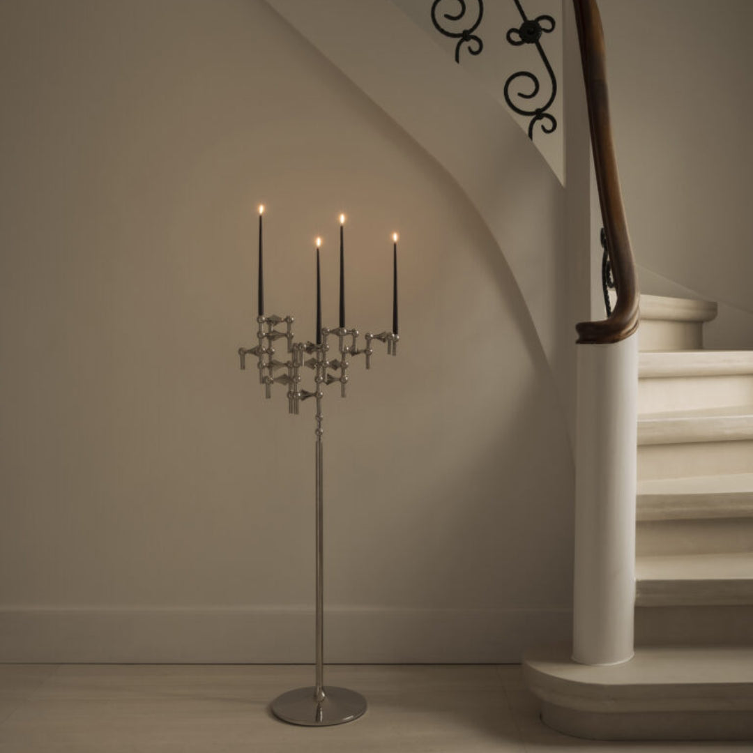 STOFF Nagel Floor Stand, Chrome - Batten Home