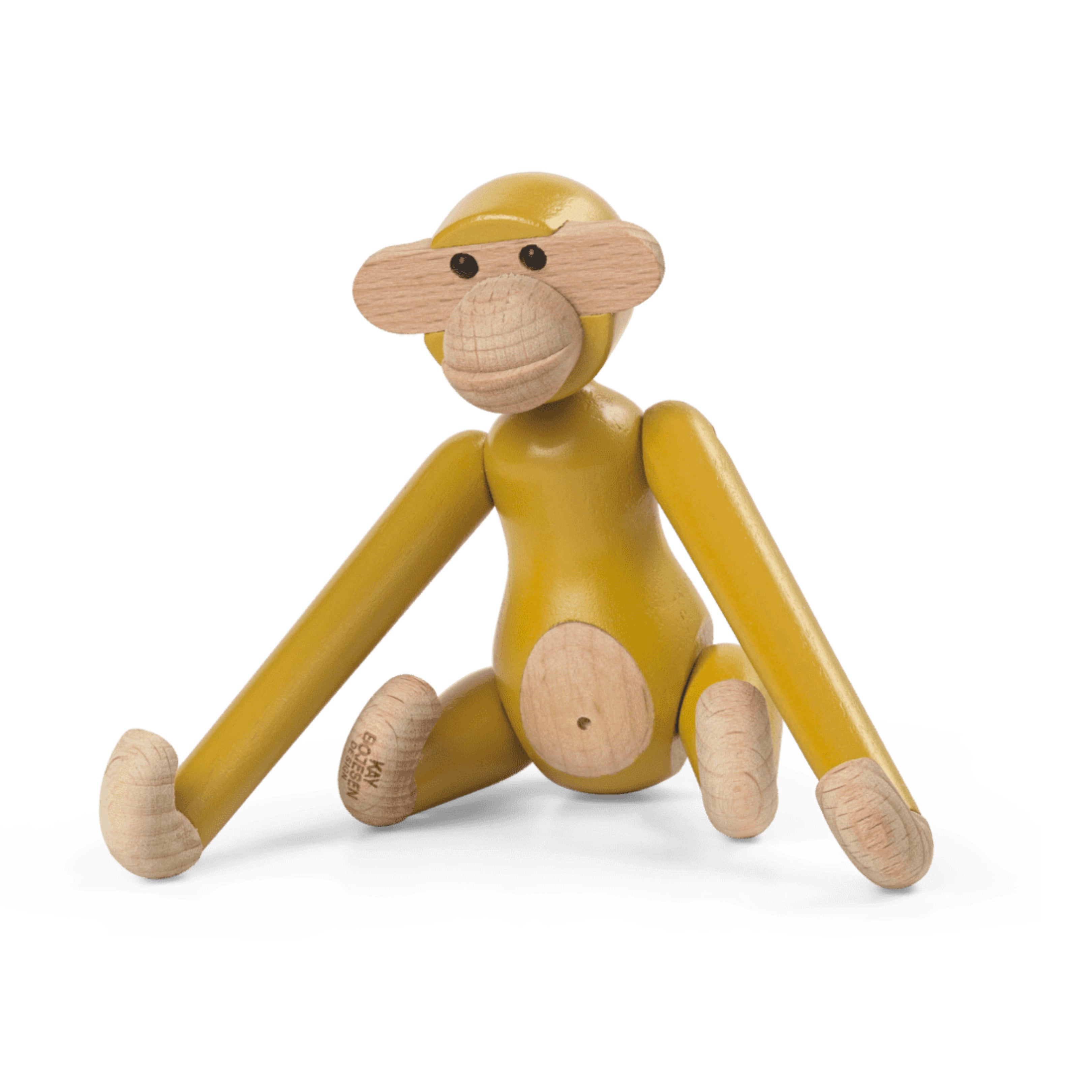 Kay Bojesen Monkey, Mini - Vintage Yellow