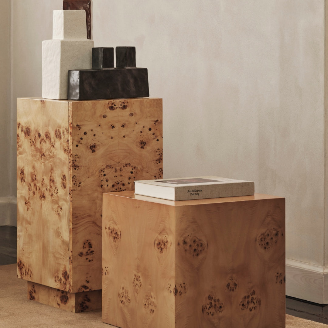 Burl Side Table
