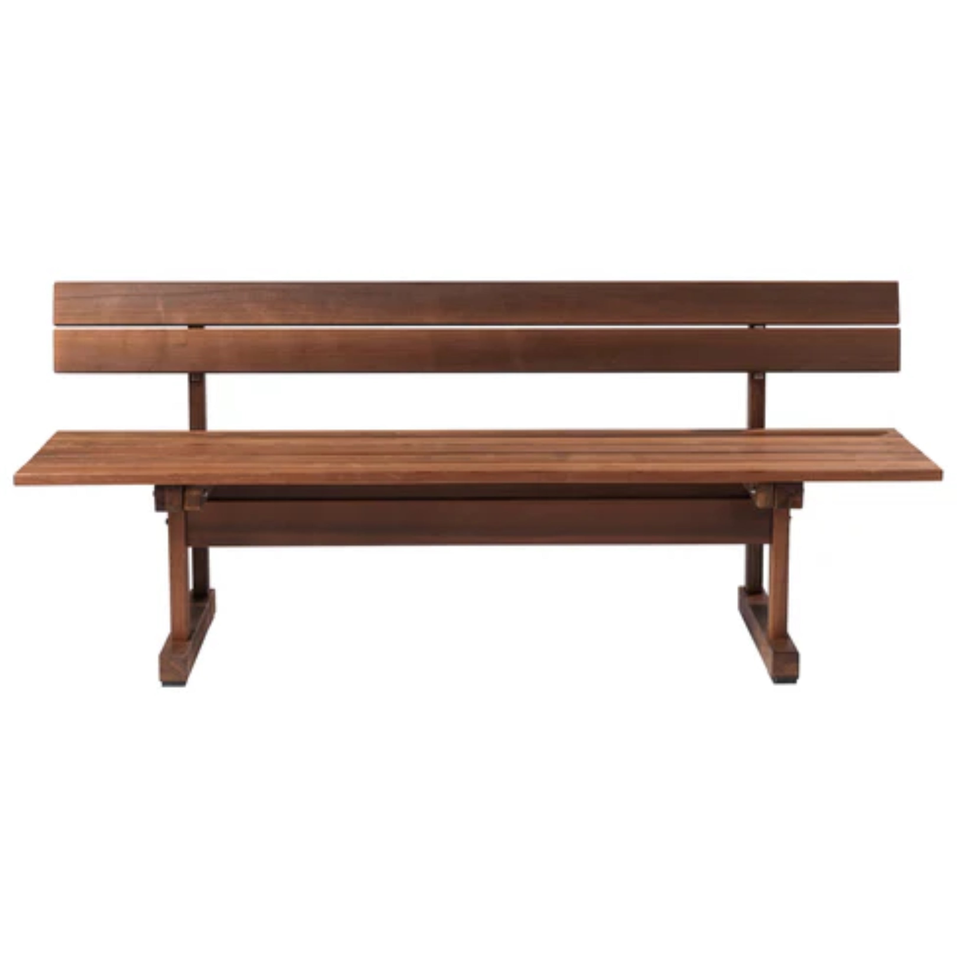 M16 Ermelunden Bench w/ Backrest