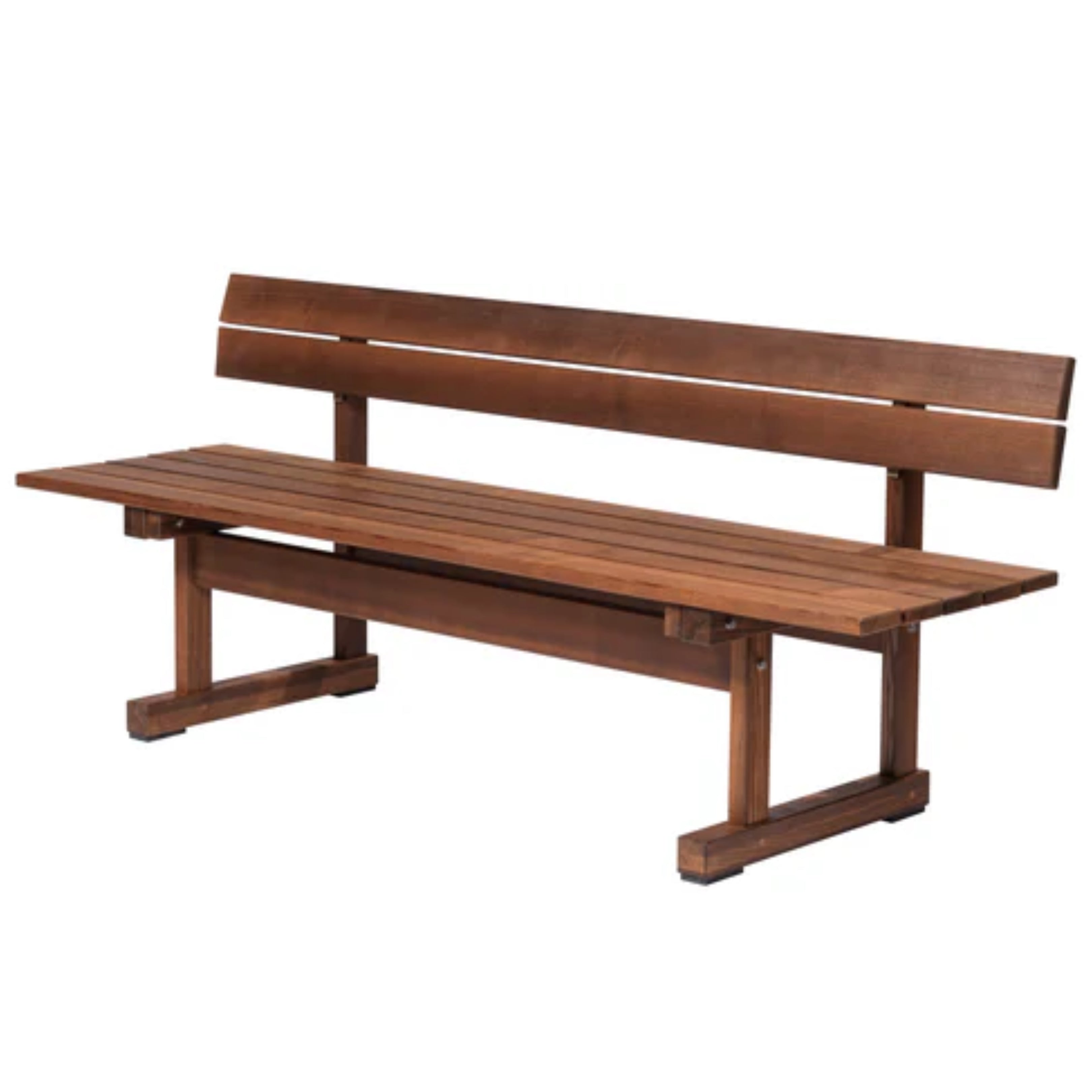 M16 Ermelunden Bench w/ Backrest