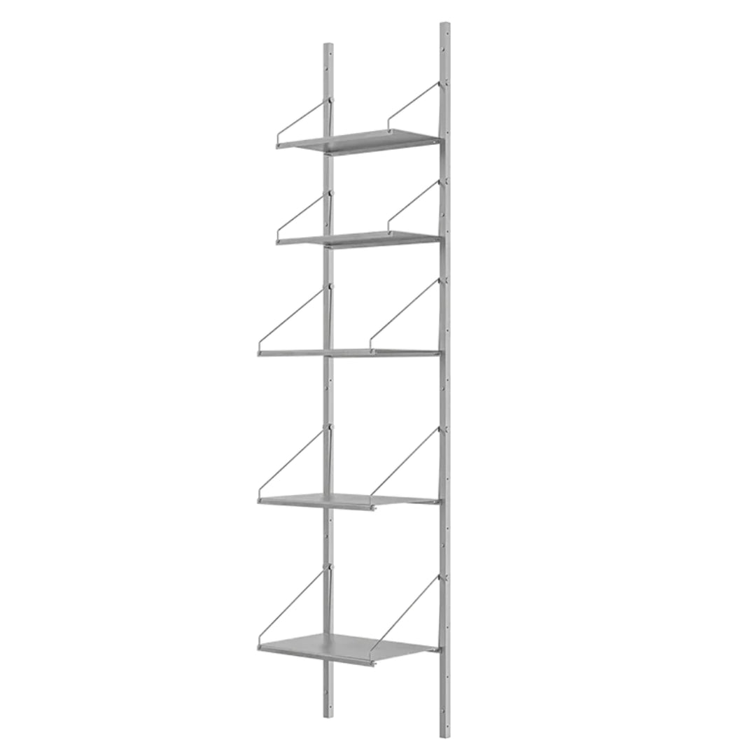 Shelf Library Single Section │ H73 │ Stainless Steel