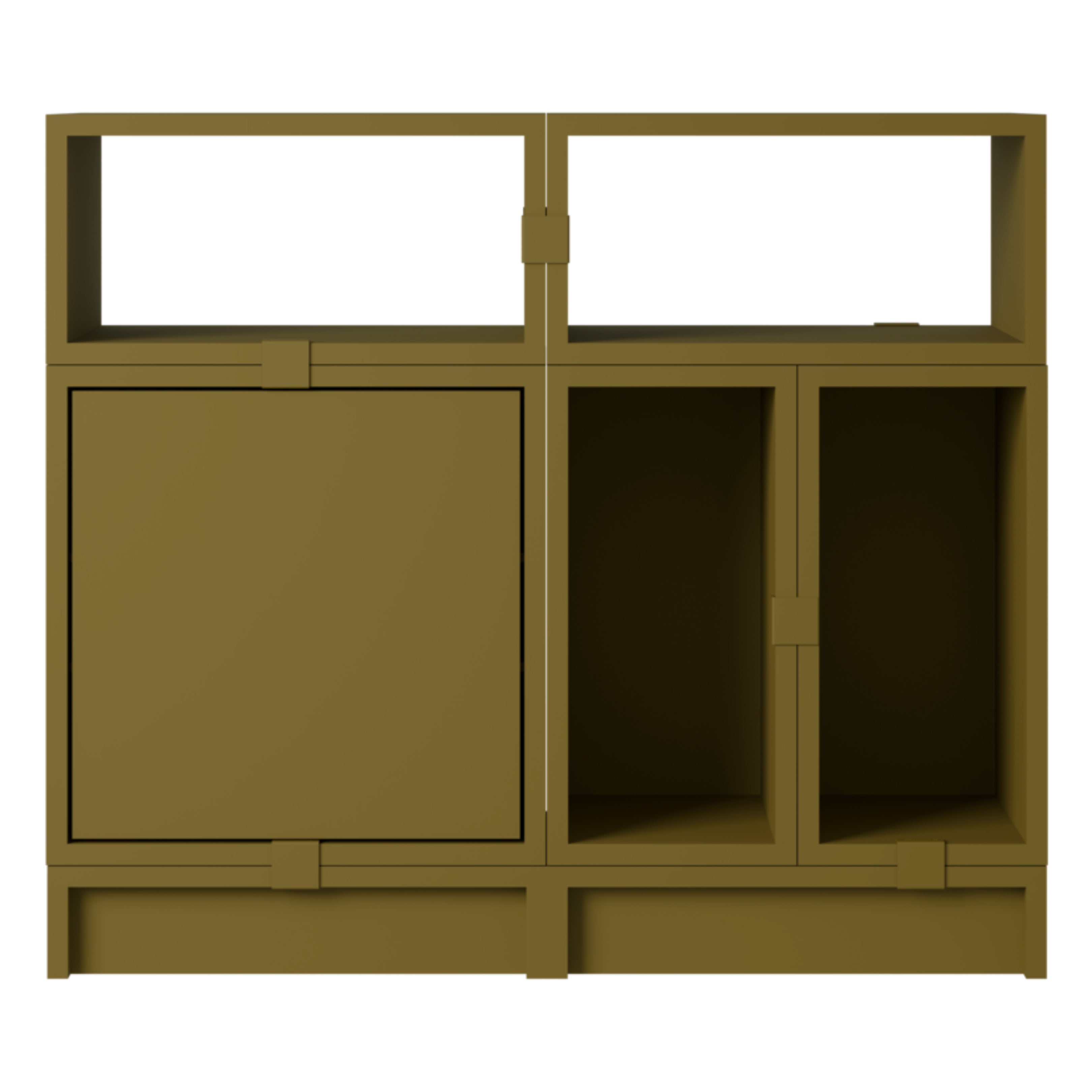 Stacked Storage System | Office Storage | Configuration Five - Batten Home