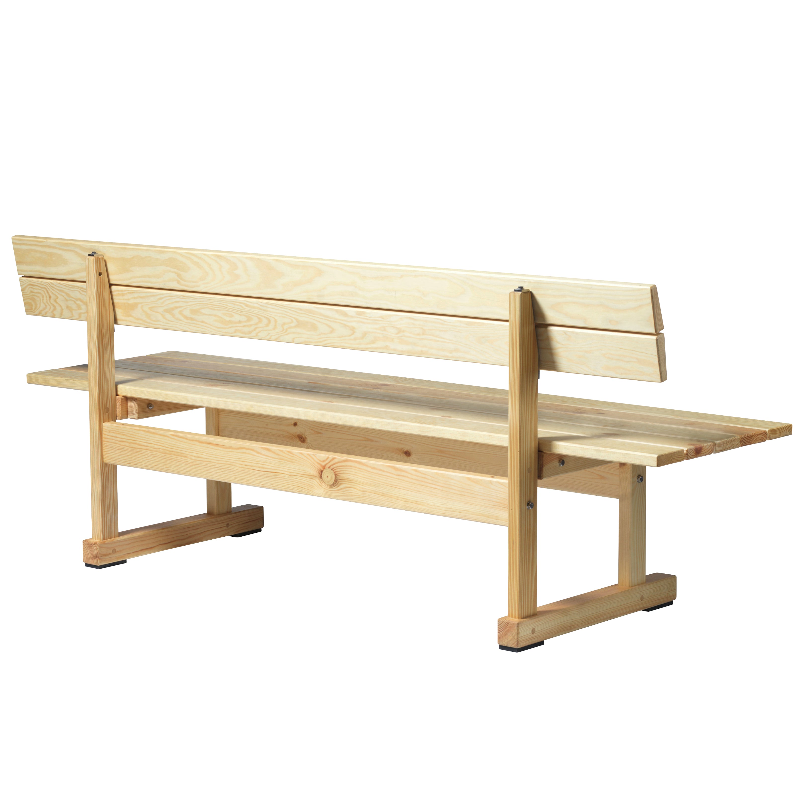 M16 Ermelunden Bench w/ Backrest