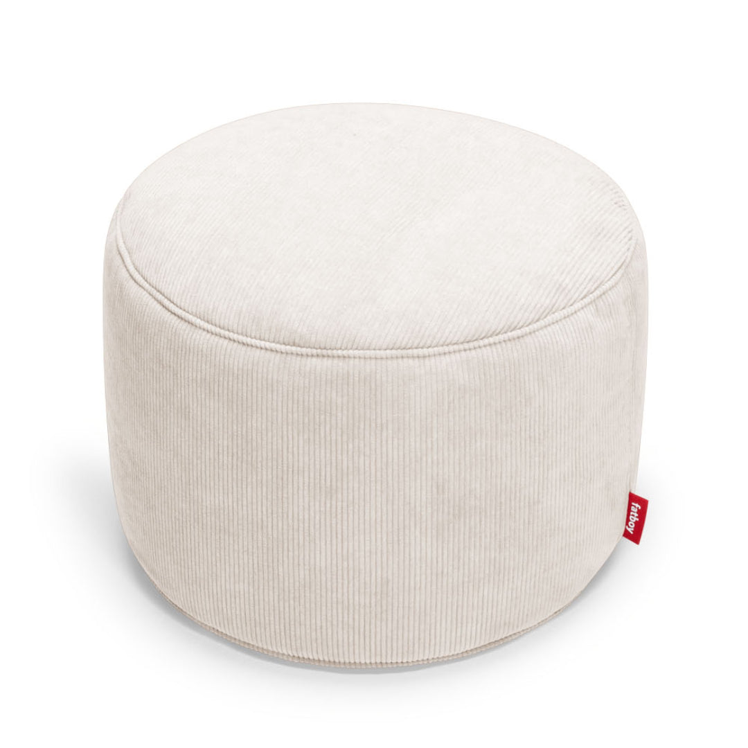 Point Recycled Cord Pouf Ottoman
