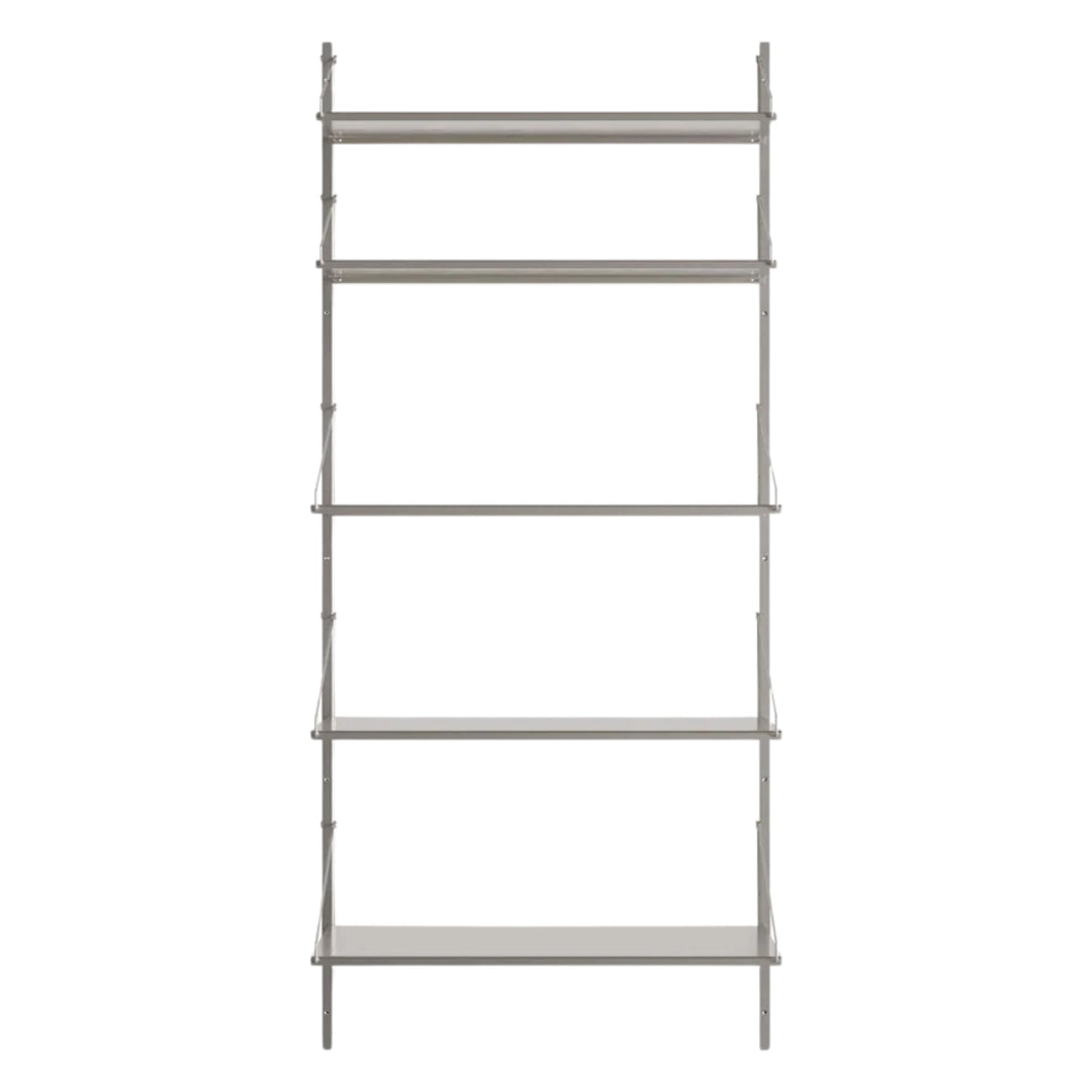 Shelf Library Single Section │ H73 │ Stainless Steel