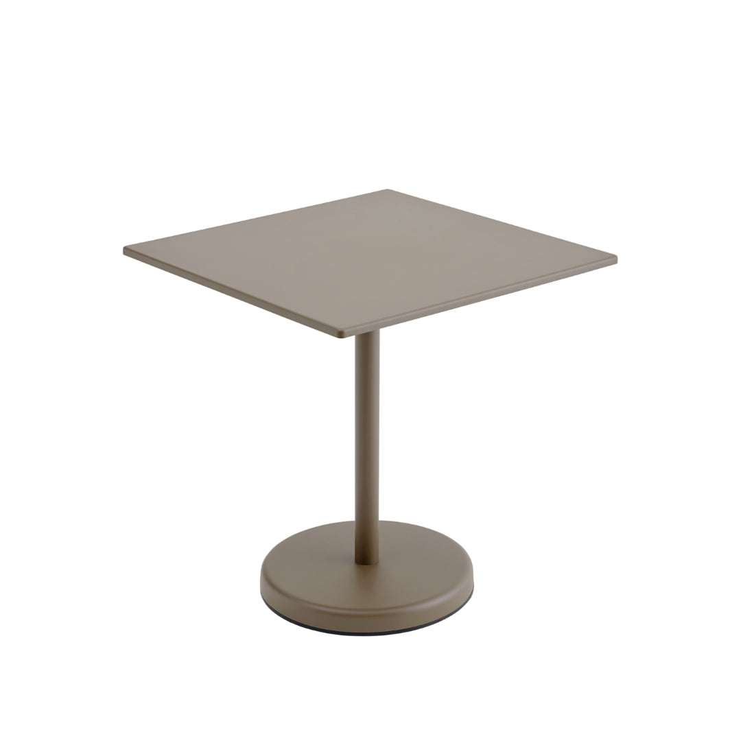 Linear Steel Café Table