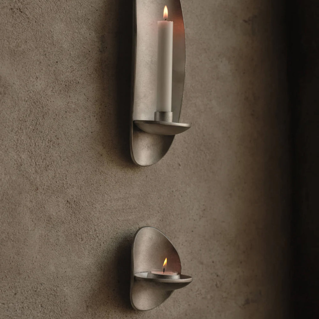 Agapé Wall Tealight Holder - Aluminum