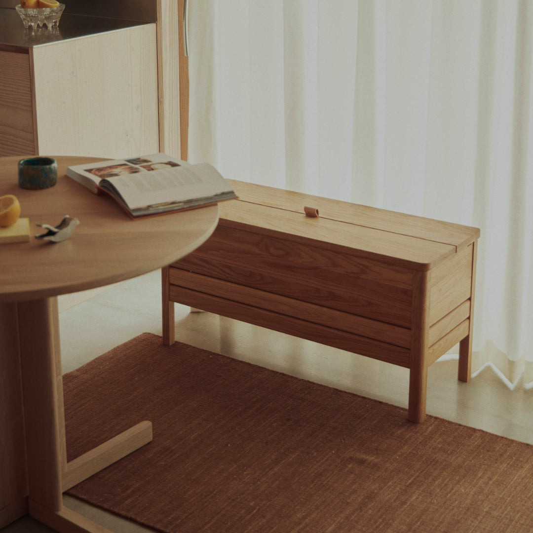Form and Refine A Line Storage Bench - Medium - Batten Home