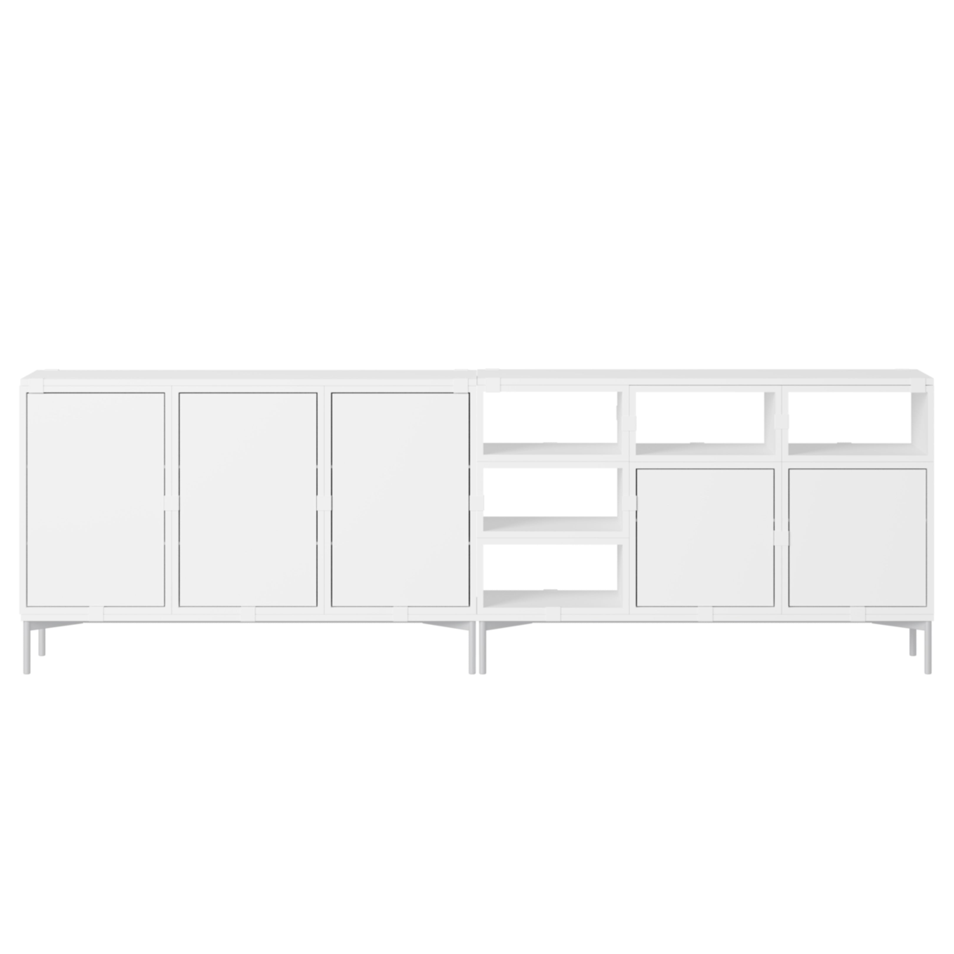 Stacked Storage System | Sideboard | Configuration Two - Batten Home