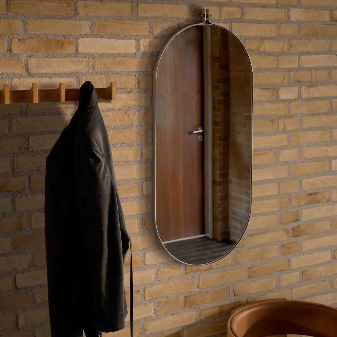 Kristina Dam Studio Dowel Mirror Round, Capsule - Batten Home