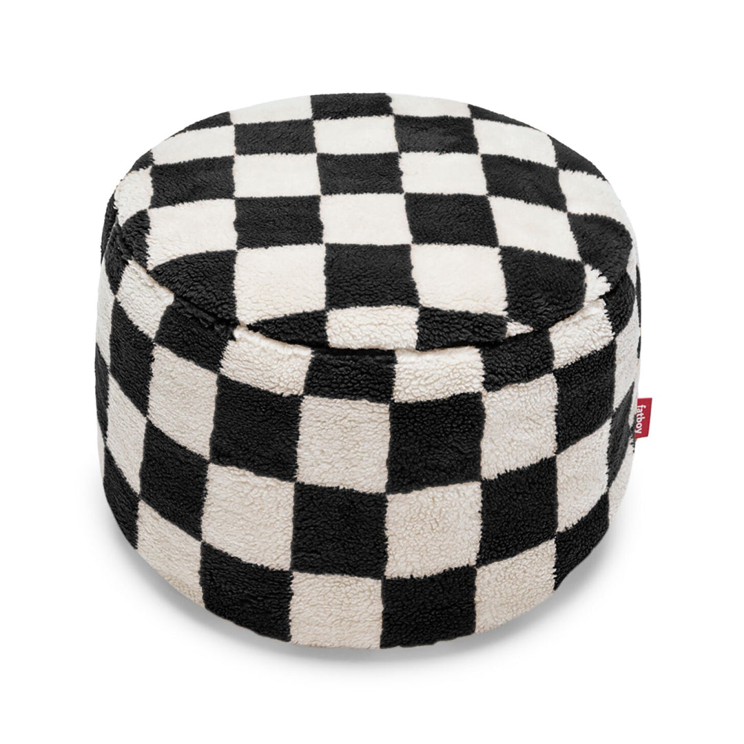 Point Teddy Chess Pouf Ottoman