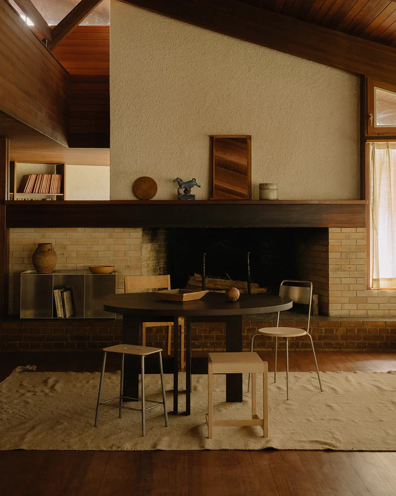 Petit Rond Chair - Leather Seat