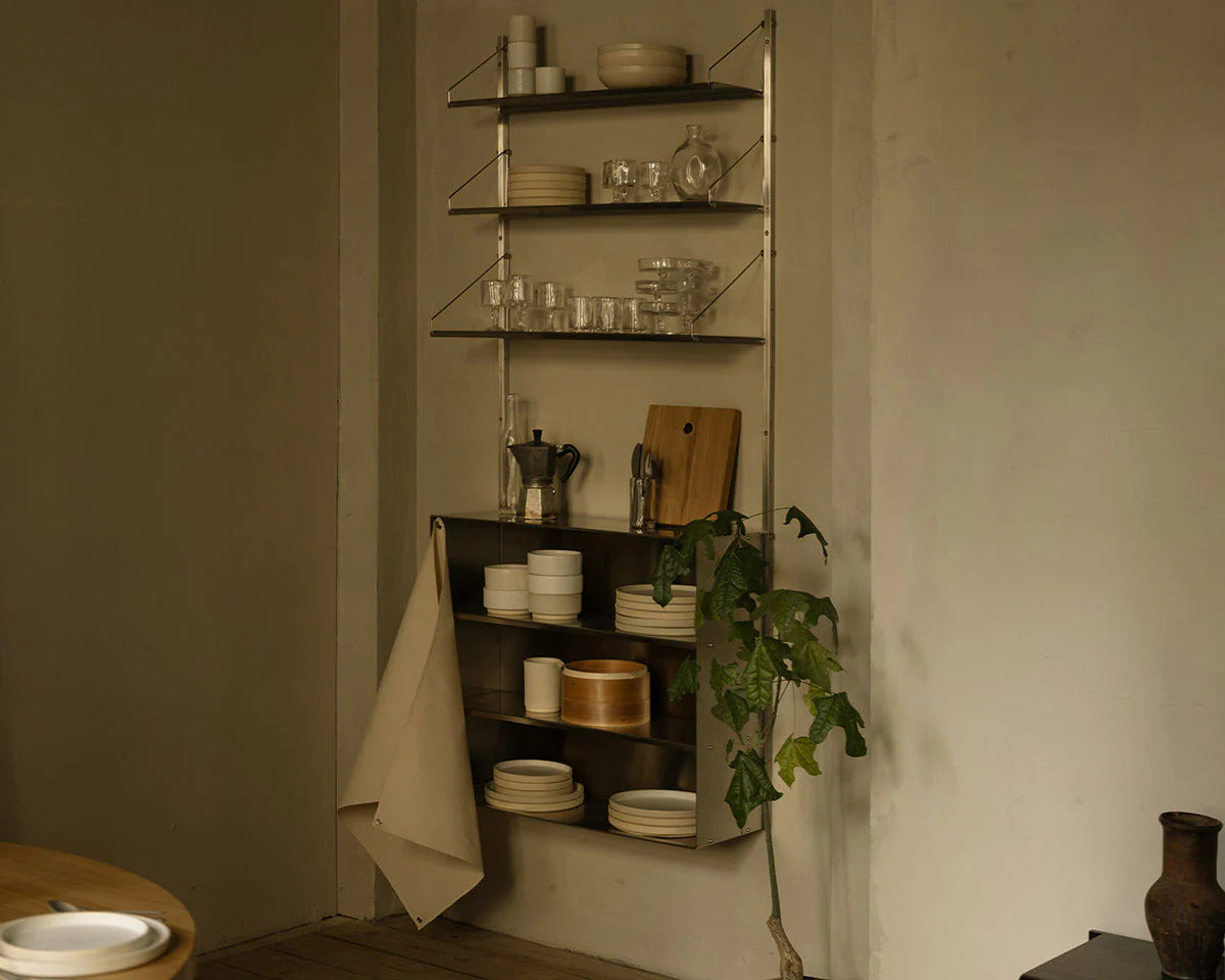 Shelf Library Canvas Cabinet Section