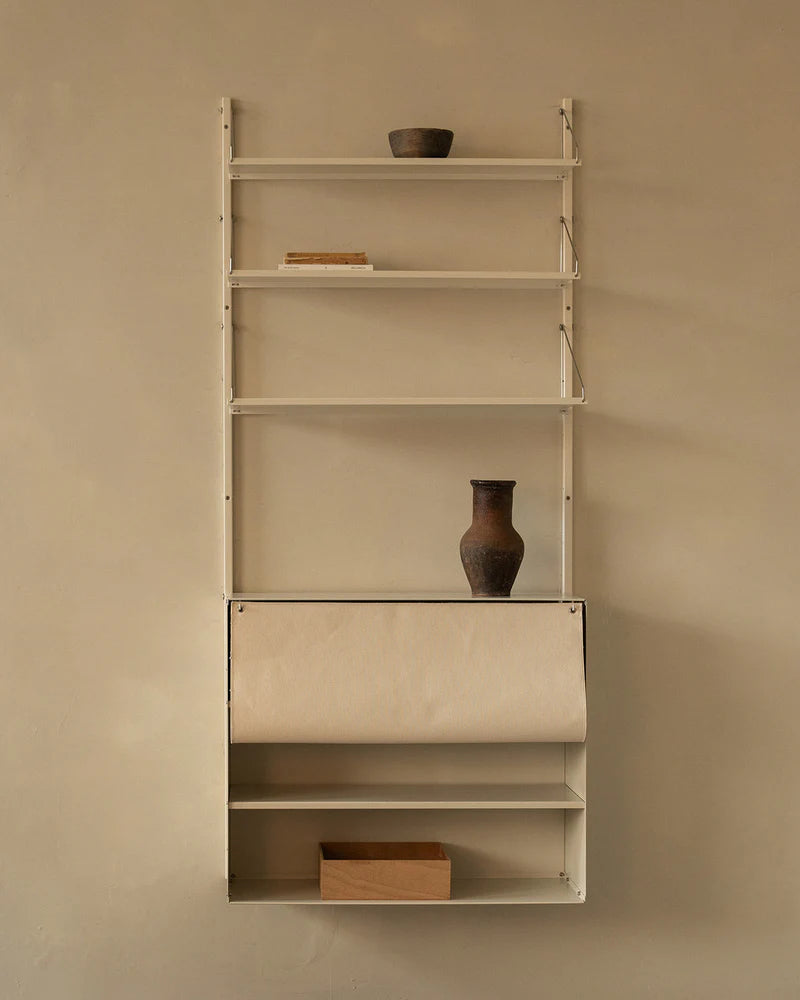 Shelf Library Canvas Cabinet Section