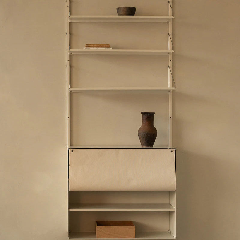 Shelf Library Canvas Cabinet Section - Batten Home