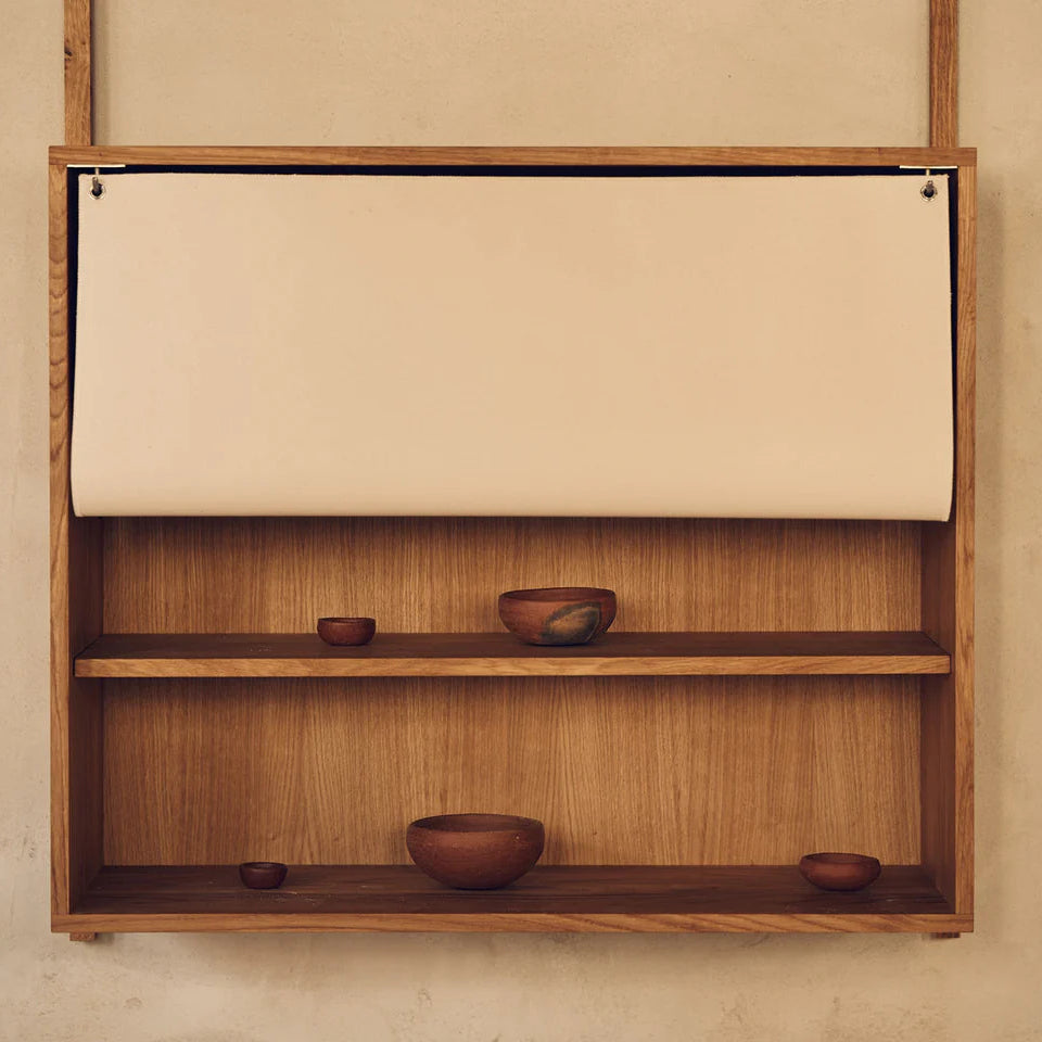 Shelf Library Canvas Cabinet Section - Batten Home